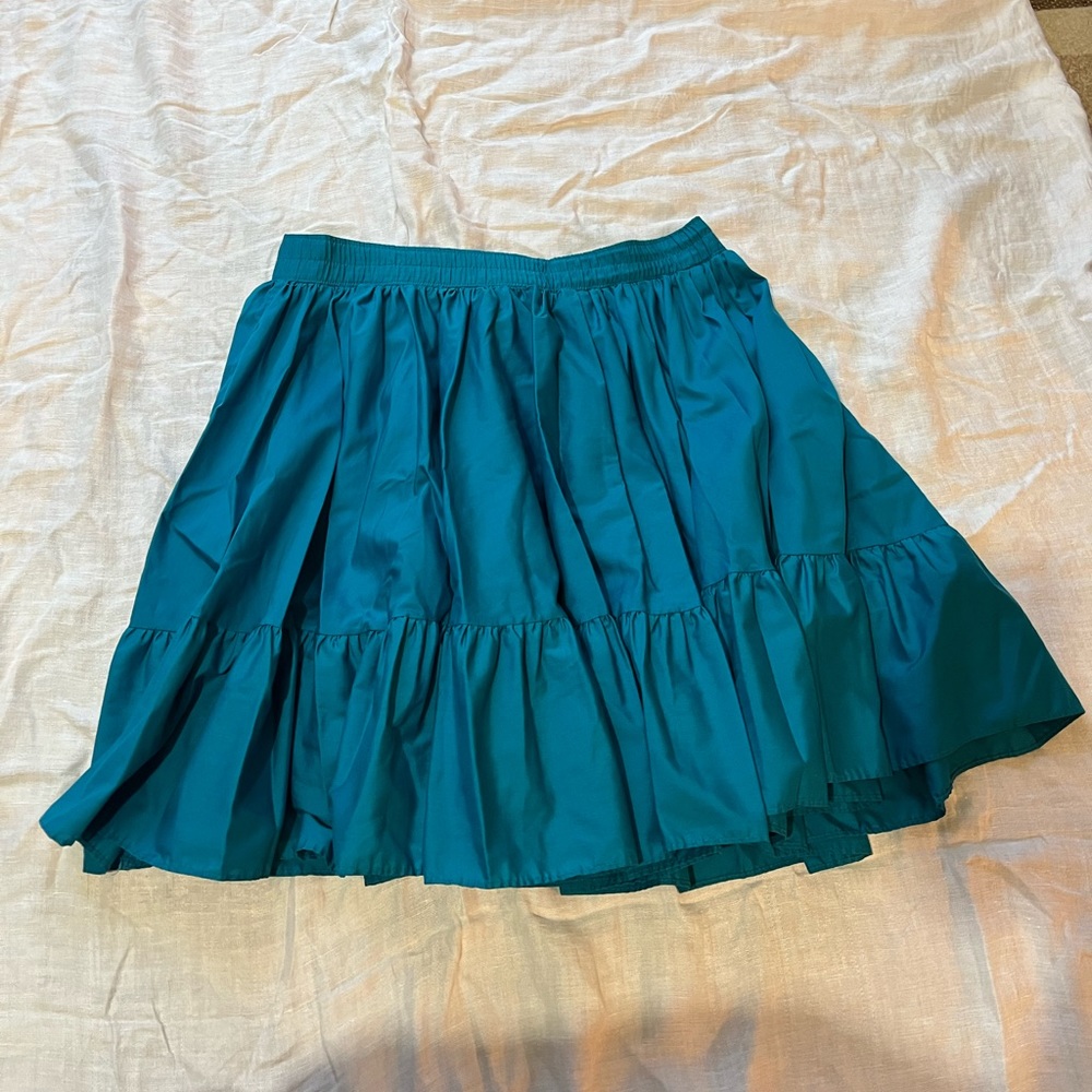 Blue Layered Skirt